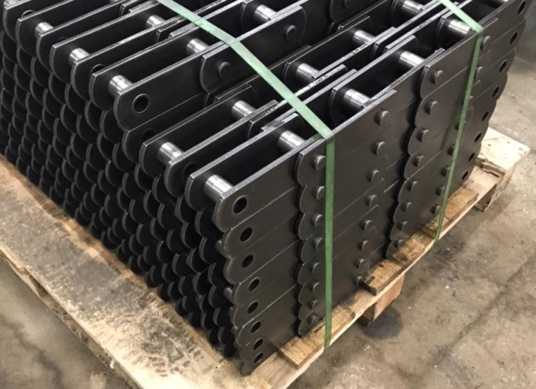 Цепи тяговые пластинчатые для сахарной промышленности